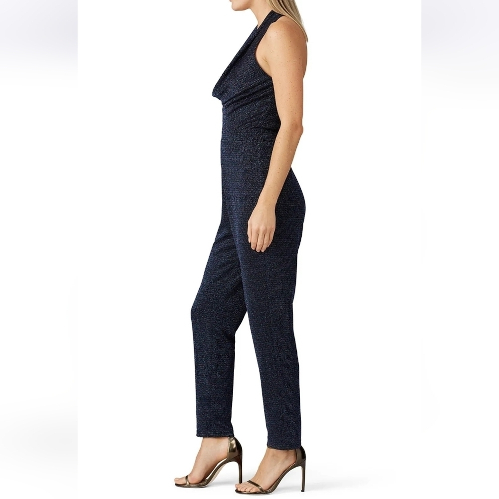 Harlyn Halter Cowl Neck Jumpsuit - Picture 2 of 5